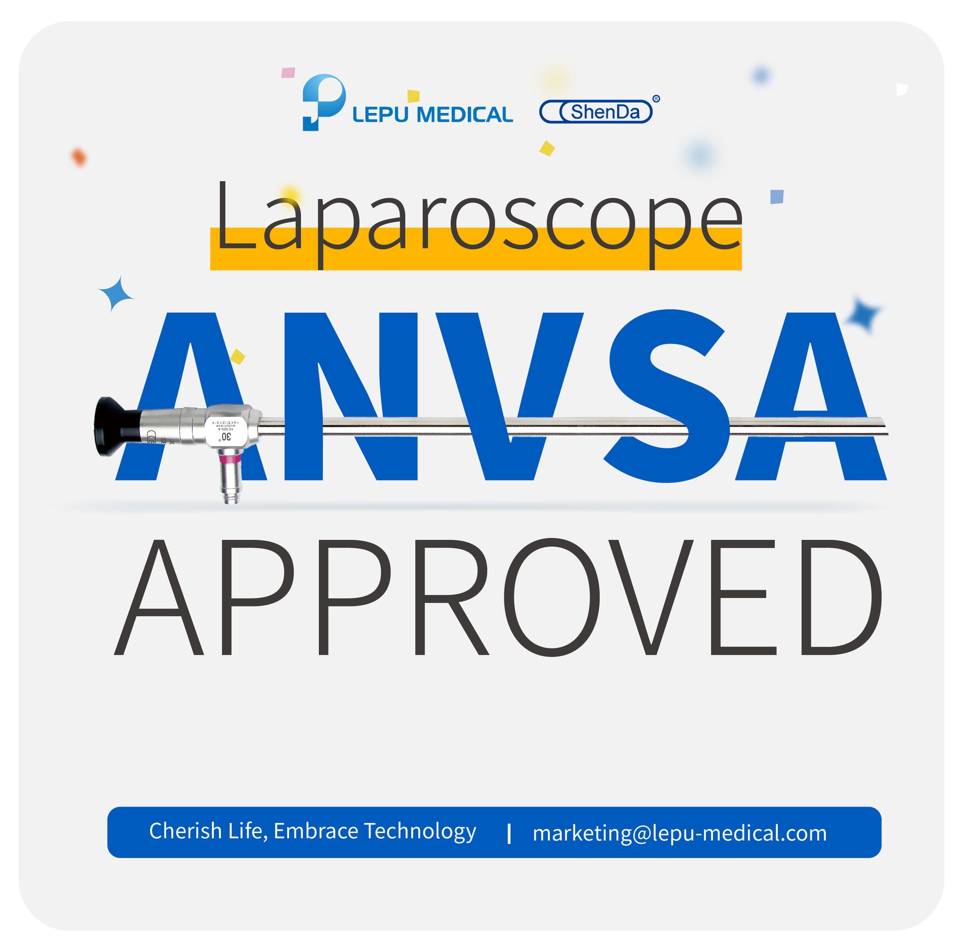 Exciting News | Lepu Laparoscope has received ANVISA approval