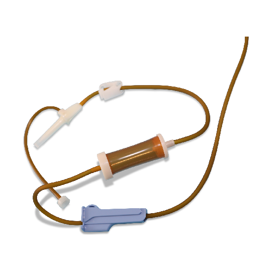 Disposable Precision Filter Light-Proof Infusion Set With Needle