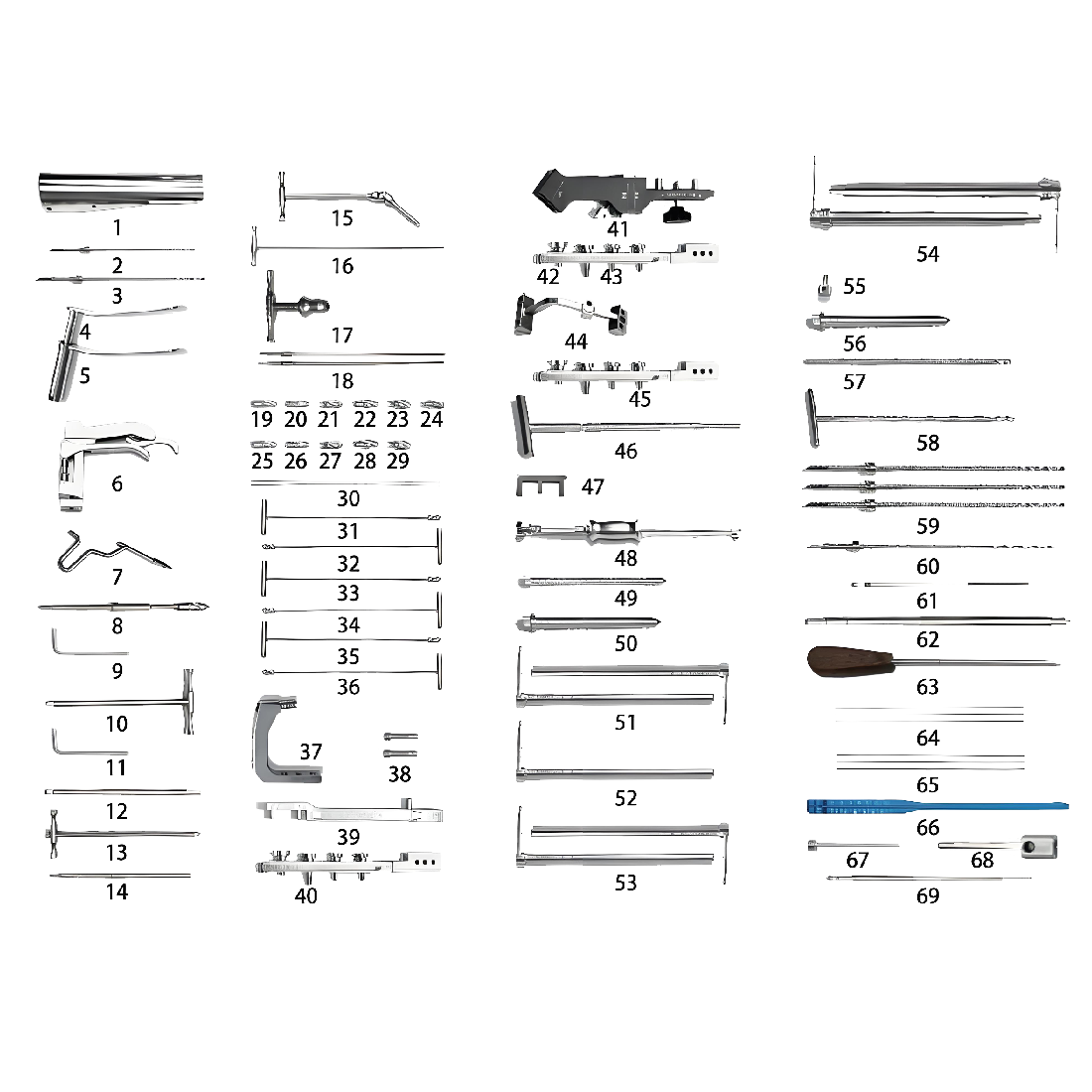 مجموعة أدوات للأظافر المتشابكة الظنبور (من الظفر)