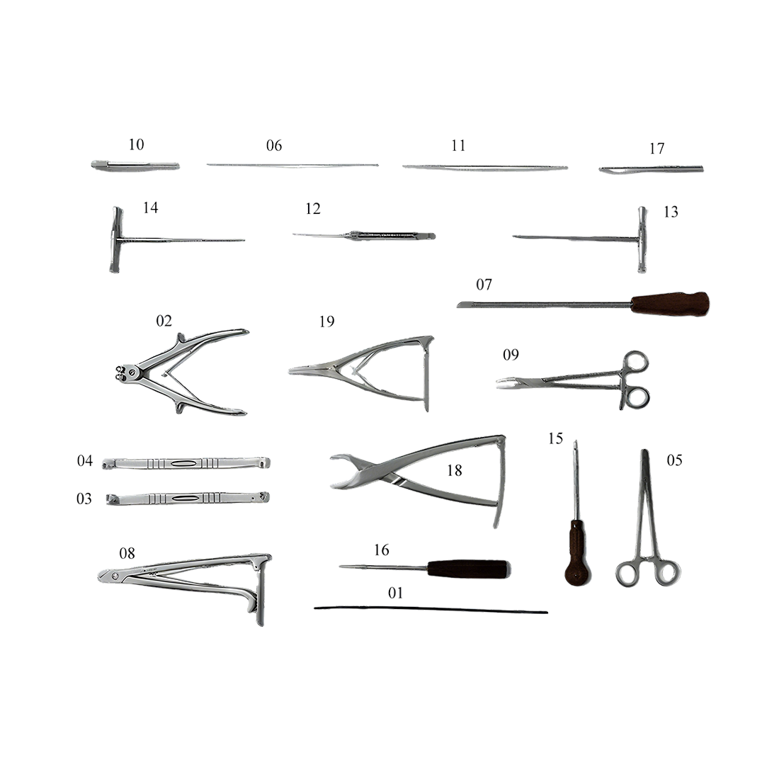 مجموعة أدوات غرسات الصدمات